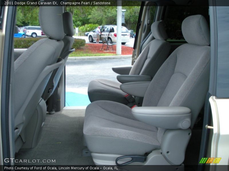  2001 Grand Caravan EX Sandstone Interior