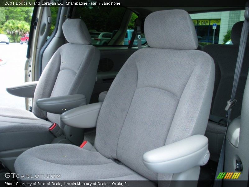  2001 Grand Caravan EX Sandstone Interior