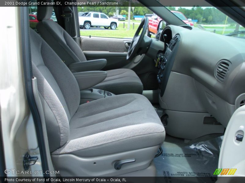  2001 Grand Caravan EX Sandstone Interior