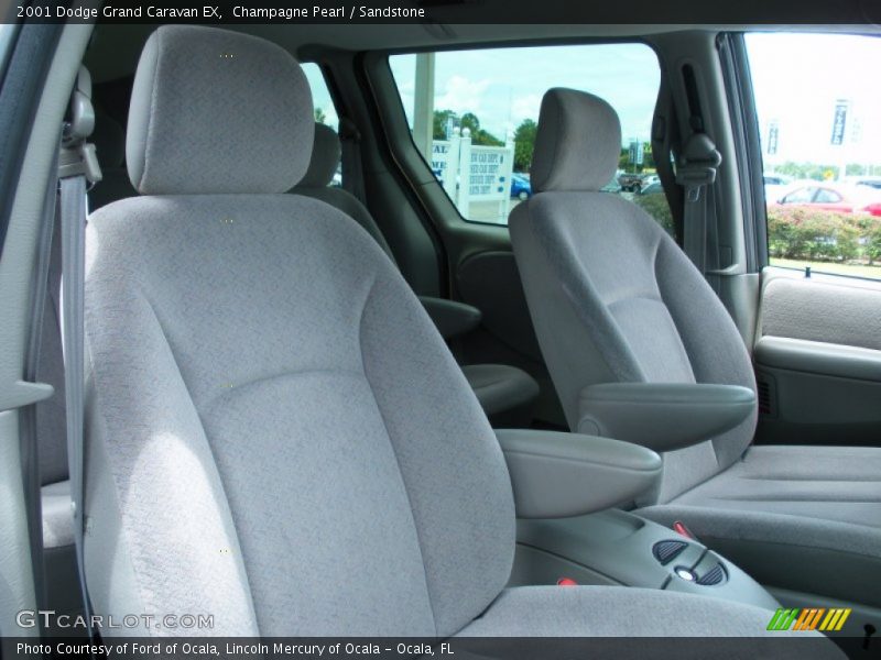  2001 Grand Caravan EX Sandstone Interior