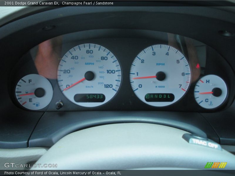  2001 Grand Caravan EX EX Gauges