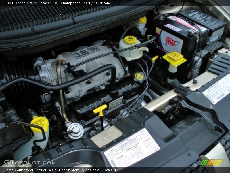  2001 Grand Caravan EX Engine - 3.8 Liter OHV 12-Valve V6