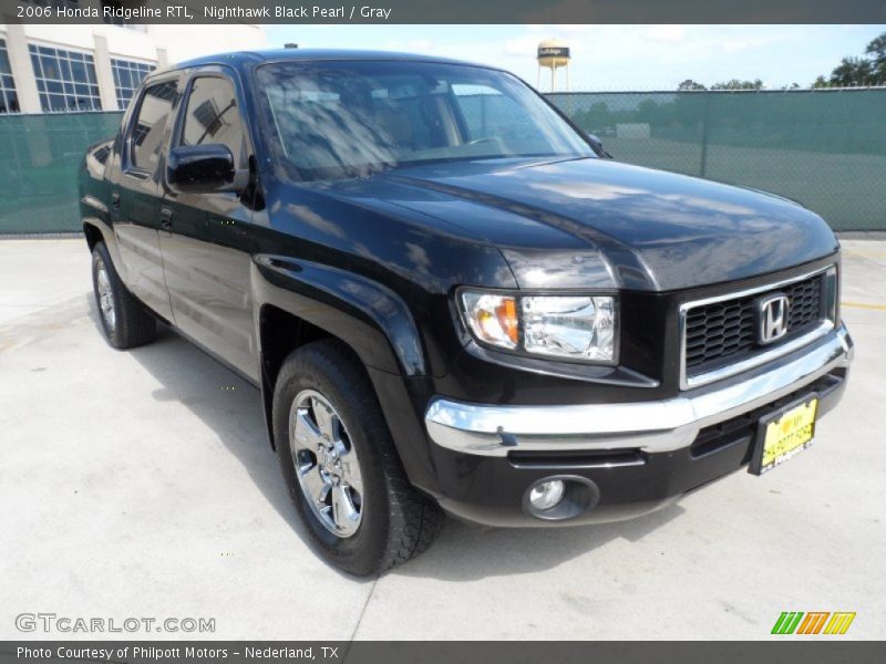 Nighthawk Black Pearl / Gray 2006 Honda Ridgeline RTL