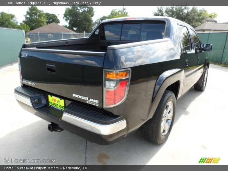 Nighthawk Black Pearl / Gray 2006 Honda Ridgeline RTL