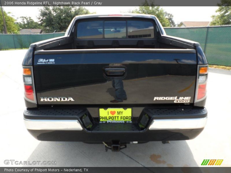 Nighthawk Black Pearl / Gray 2006 Honda Ridgeline RTL