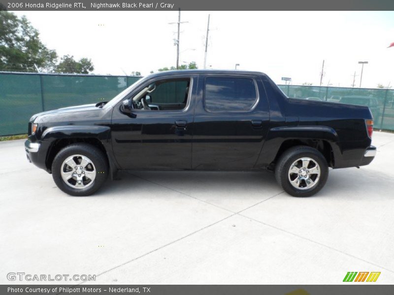 Nighthawk Black Pearl / Gray 2006 Honda Ridgeline RTL