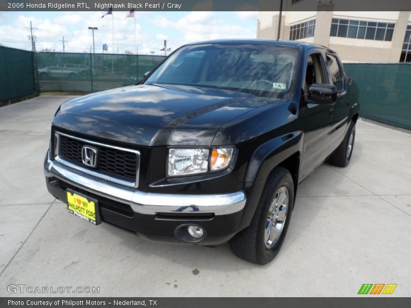 Nighthawk Black Pearl / Gray 2006 Honda Ridgeline RTL