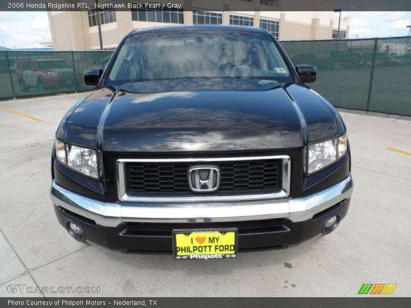 Nighthawk Black Pearl / Gray 2006 Honda Ridgeline RTL