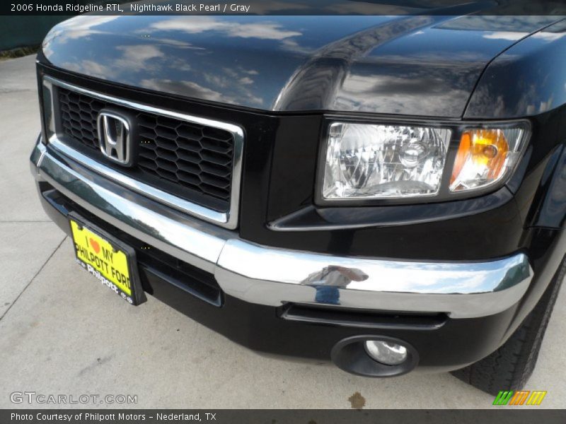 Nighthawk Black Pearl / Gray 2006 Honda Ridgeline RTL