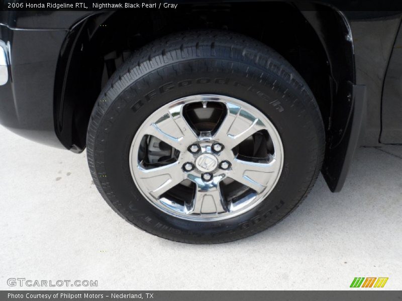 Nighthawk Black Pearl / Gray 2006 Honda Ridgeline RTL