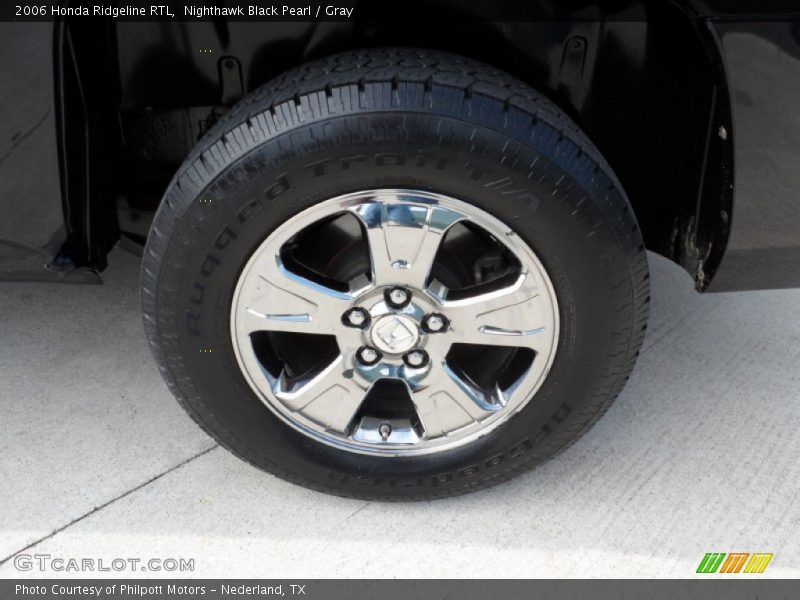 Nighthawk Black Pearl / Gray 2006 Honda Ridgeline RTL