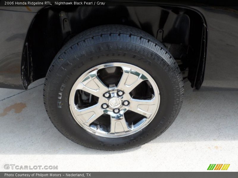 Nighthawk Black Pearl / Gray 2006 Honda Ridgeline RTL