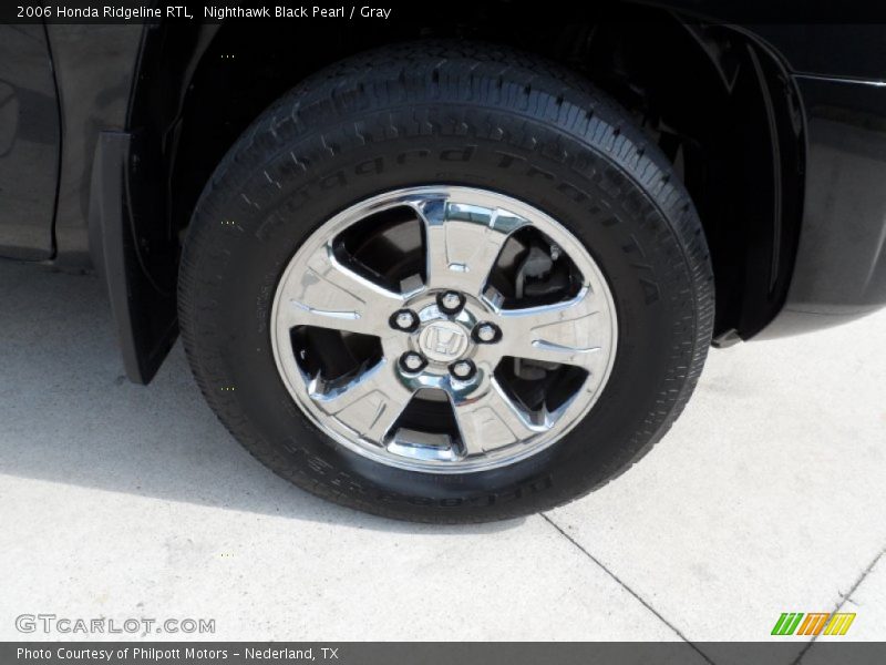 Nighthawk Black Pearl / Gray 2006 Honda Ridgeline RTL