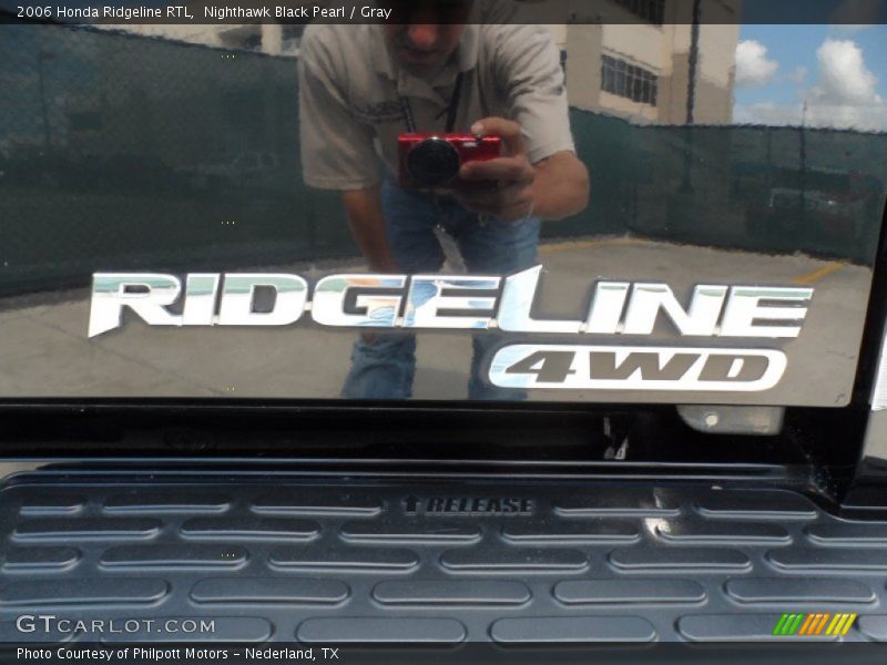 Nighthawk Black Pearl / Gray 2006 Honda Ridgeline RTL