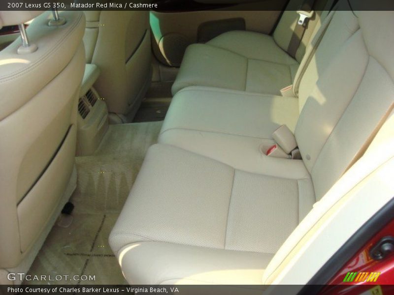 Matador Red Mica / Cashmere 2007 Lexus GS 350