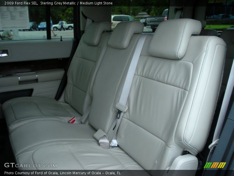 Sterling Grey Metallic / Medium Light Stone 2009 Ford Flex SEL