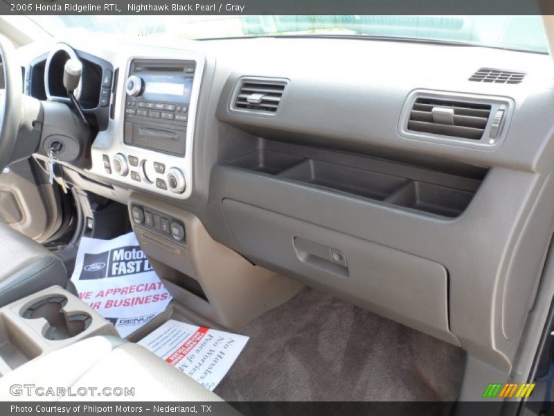 Nighthawk Black Pearl / Gray 2006 Honda Ridgeline RTL