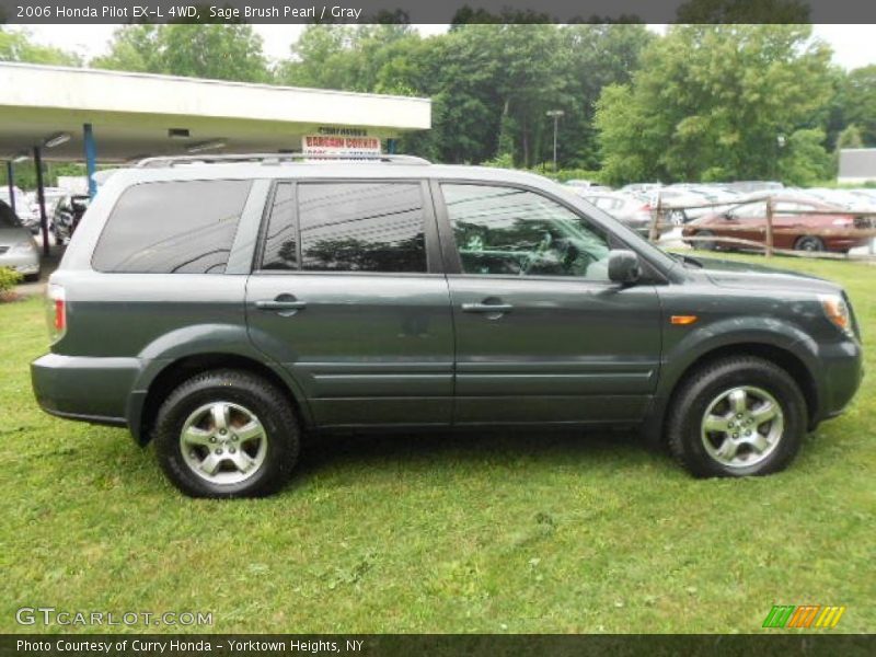 Sage Brush Pearl / Gray 2006 Honda Pilot EX-L 4WD