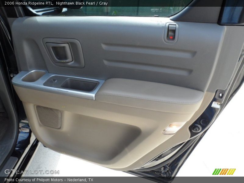 Nighthawk Black Pearl / Gray 2006 Honda Ridgeline RTL