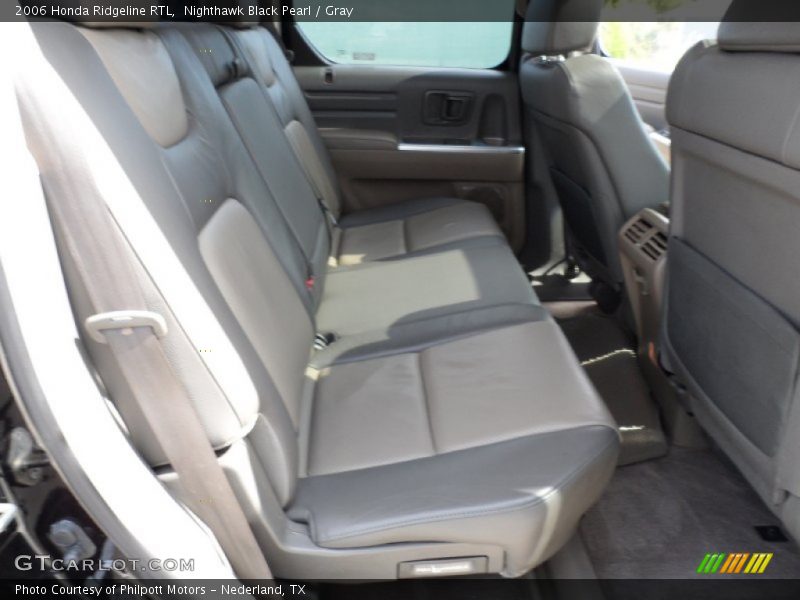 Nighthawk Black Pearl / Gray 2006 Honda Ridgeline RTL