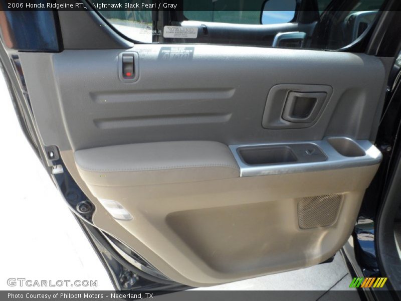 Nighthawk Black Pearl / Gray 2006 Honda Ridgeline RTL