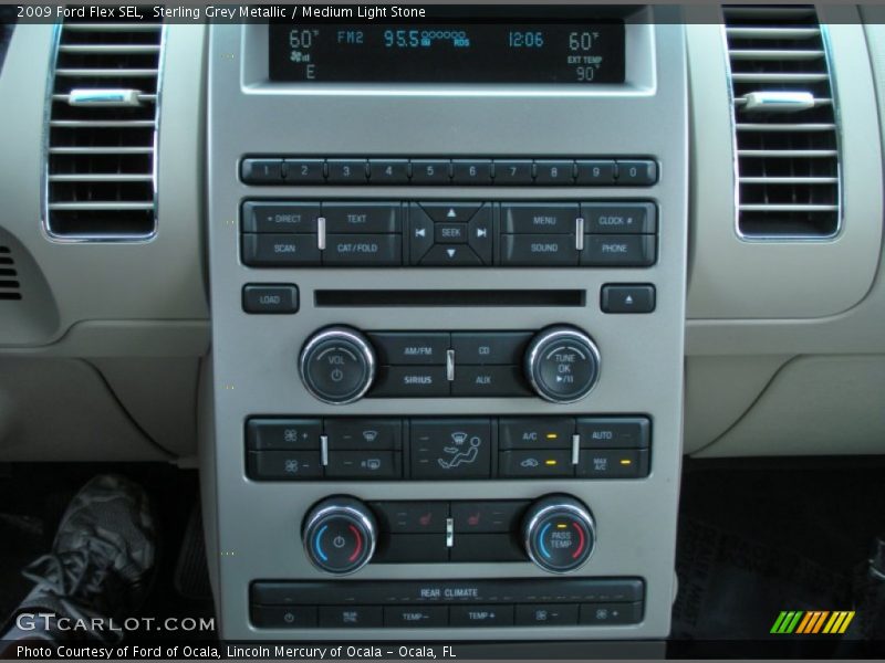 Sterling Grey Metallic / Medium Light Stone 2009 Ford Flex SEL