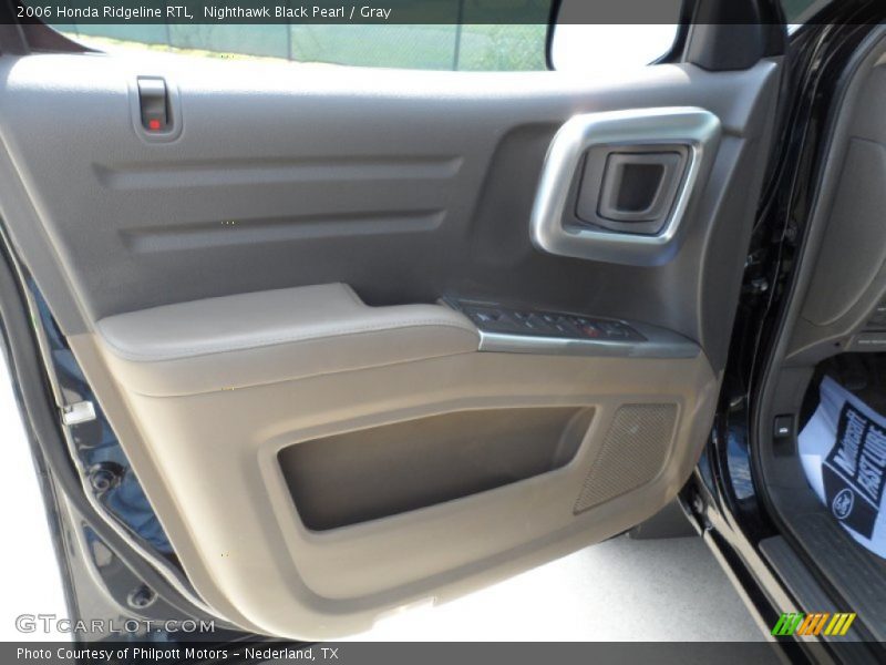 Nighthawk Black Pearl / Gray 2006 Honda Ridgeline RTL