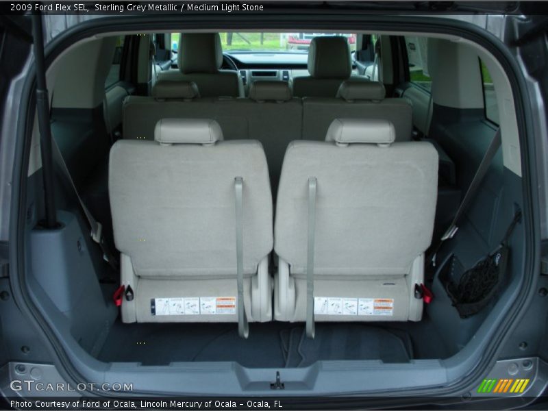 Sterling Grey Metallic / Medium Light Stone 2009 Ford Flex SEL