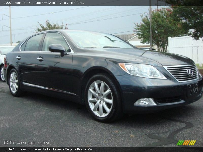 Smokey Granite Mica / Light Gray 2007 Lexus LS 460