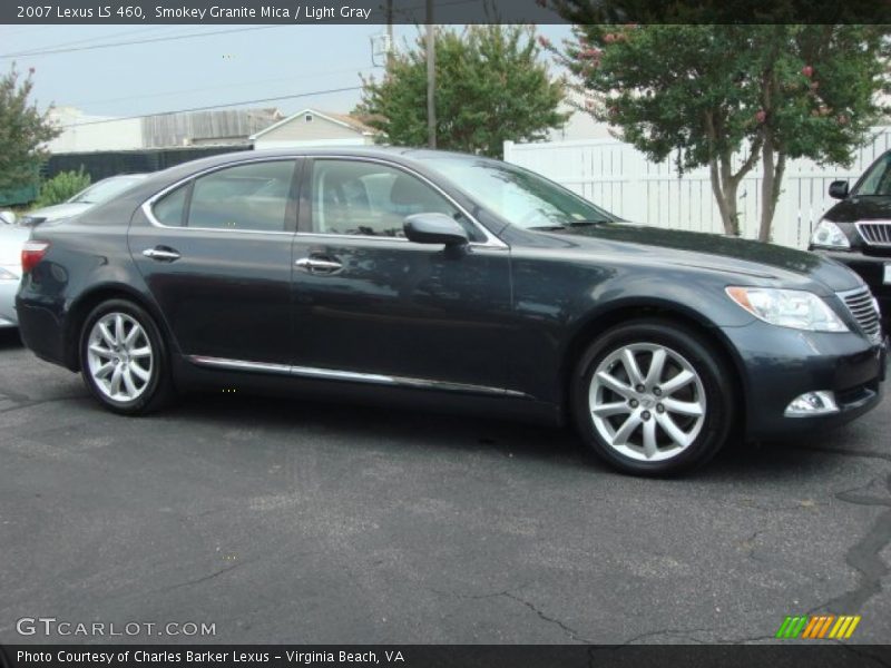 Smokey Granite Mica / Light Gray 2007 Lexus LS 460