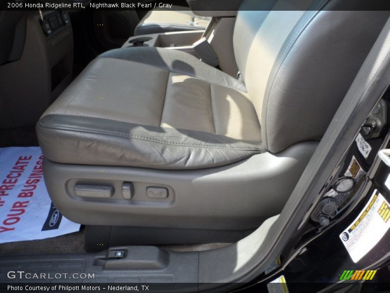 Nighthawk Black Pearl / Gray 2006 Honda Ridgeline RTL