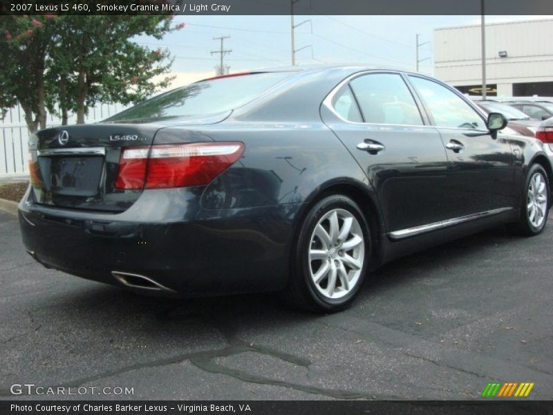 Smokey Granite Mica / Light Gray 2007 Lexus LS 460
