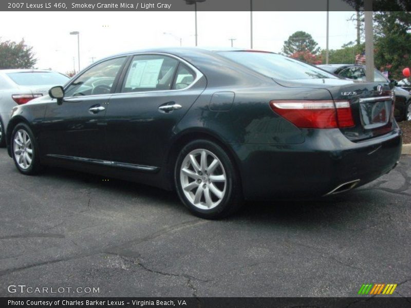 Smokey Granite Mica / Light Gray 2007 Lexus LS 460