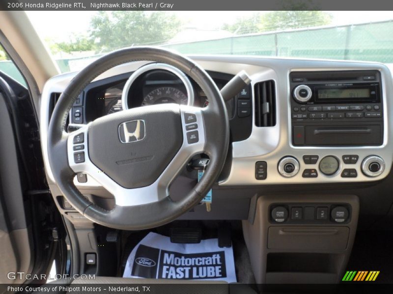 Nighthawk Black Pearl / Gray 2006 Honda Ridgeline RTL