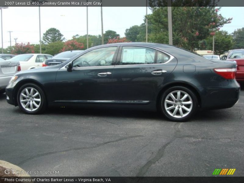 Smokey Granite Mica / Light Gray 2007 Lexus LS 460