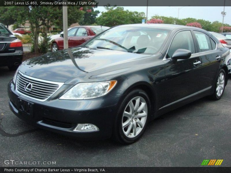 Smokey Granite Mica / Light Gray 2007 Lexus LS 460