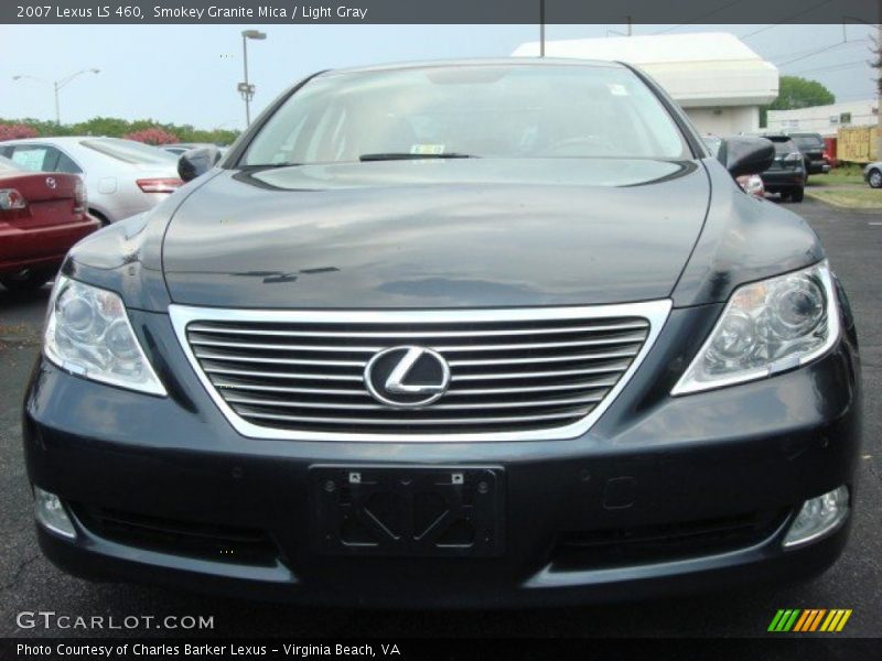 Smokey Granite Mica / Light Gray 2007 Lexus LS 460