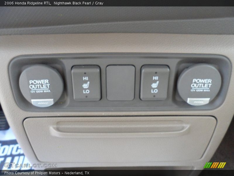Nighthawk Black Pearl / Gray 2006 Honda Ridgeline RTL
