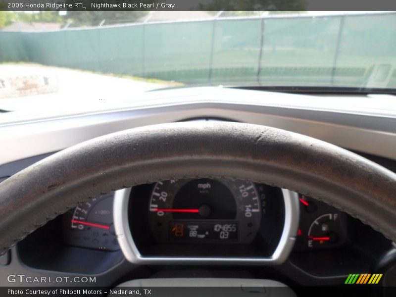 Nighthawk Black Pearl / Gray 2006 Honda Ridgeline RTL