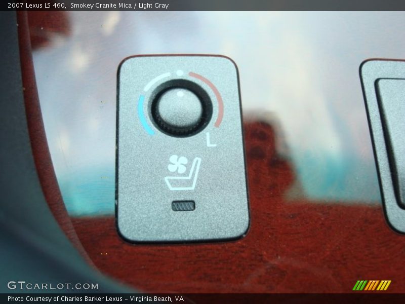 Smokey Granite Mica / Light Gray 2007 Lexus LS 460
