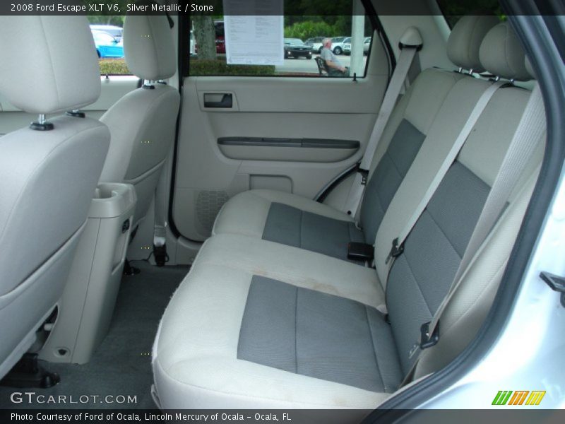 Silver Metallic / Stone 2008 Ford Escape XLT V6