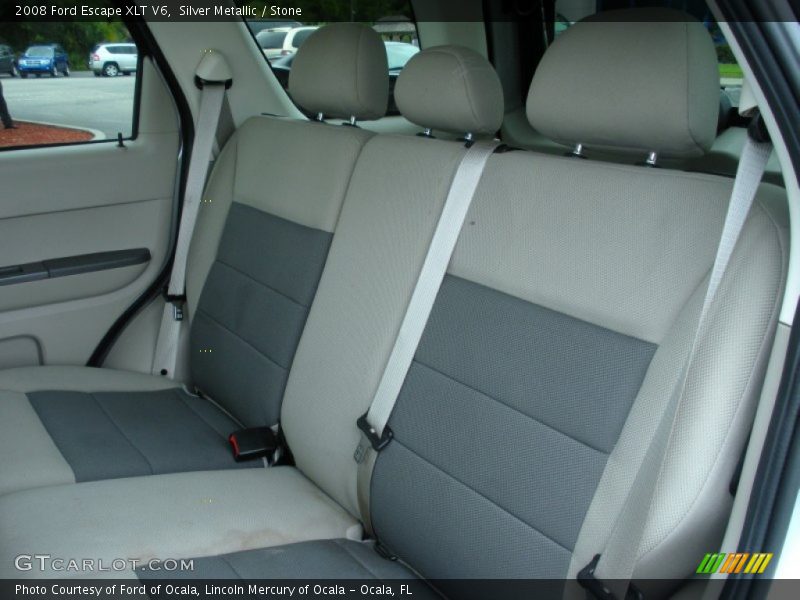 Silver Metallic / Stone 2008 Ford Escape XLT V6