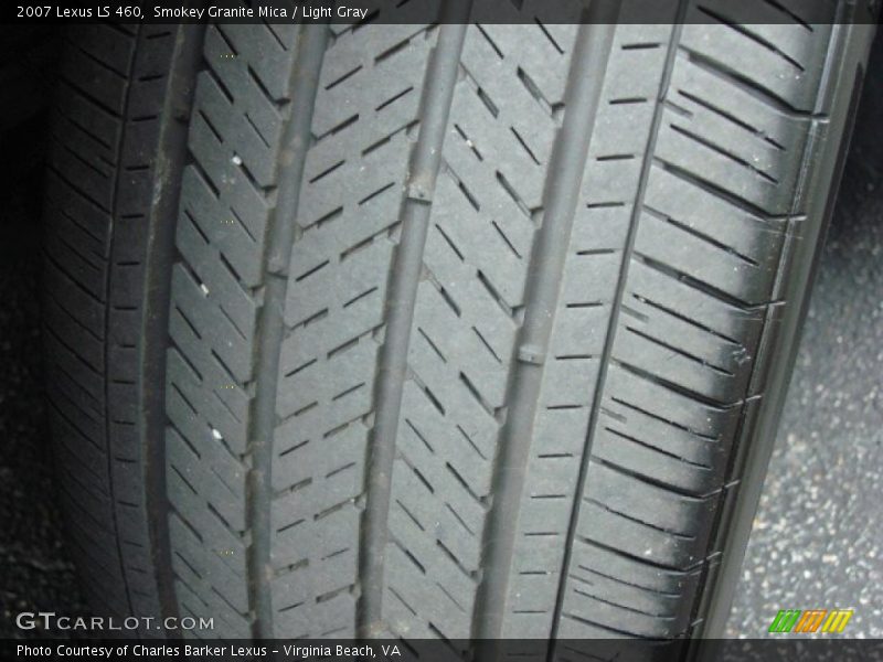Smokey Granite Mica / Light Gray 2007 Lexus LS 460