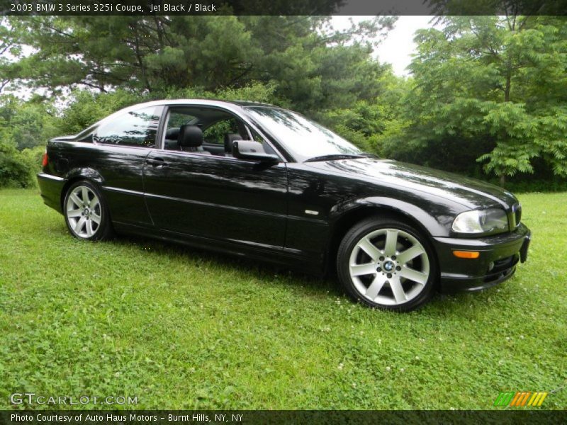 Jet Black / Black 2003 BMW 3 Series 325i Coupe