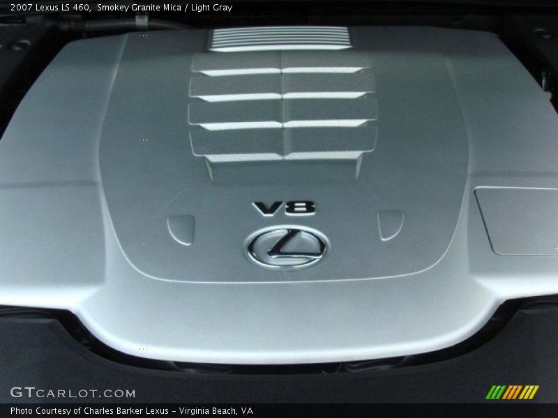 Smokey Granite Mica / Light Gray 2007 Lexus LS 460