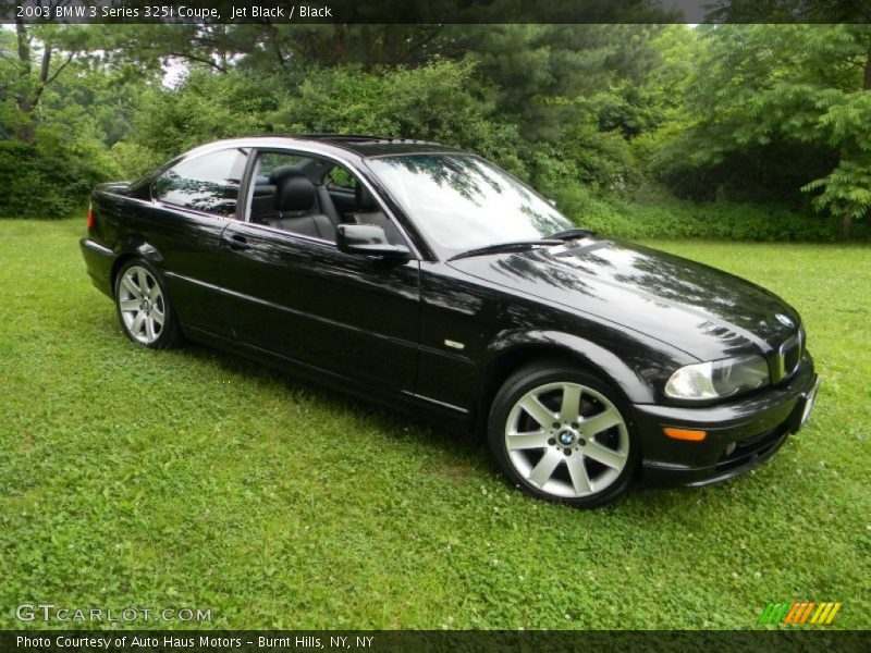  2003 3 Series 325i Coupe Jet Black