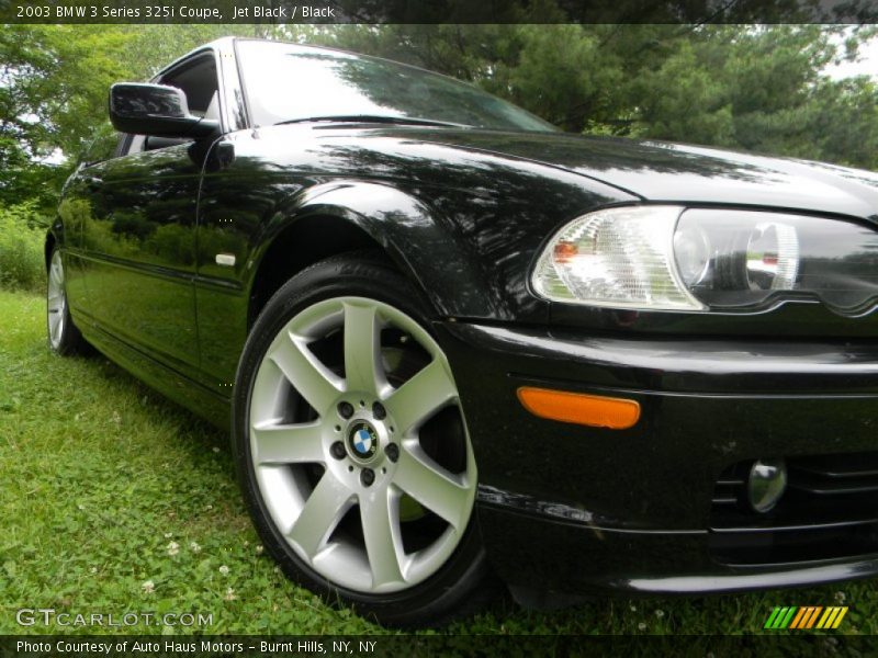 Jet Black / Black 2003 BMW 3 Series 325i Coupe