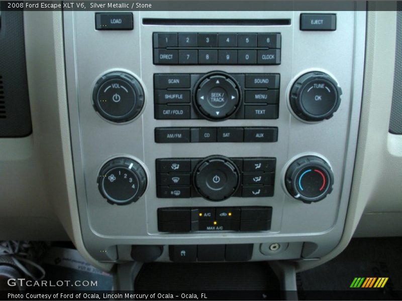 Silver Metallic / Stone 2008 Ford Escape XLT V6