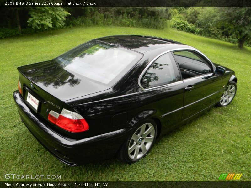 Jet Black / Black 2003 BMW 3 Series 325i Coupe