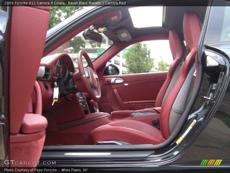  2009 911 Carrera 4 Coupe Carrera Red Interior